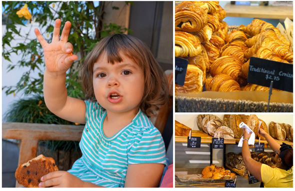 Fournée Bakery with kids