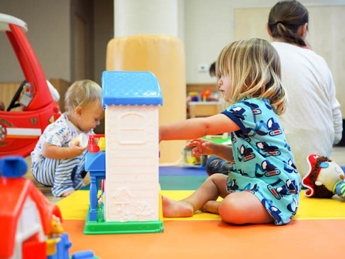 Toddler indoor play space