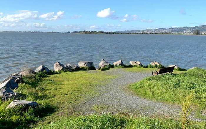 César Chávez Park shoreline