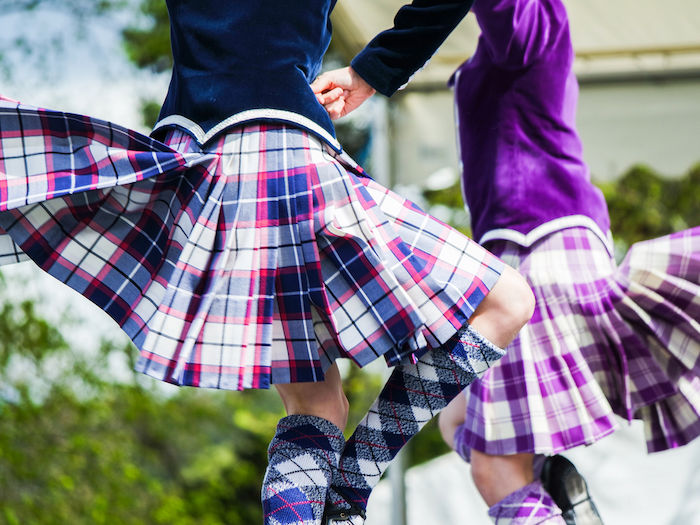 dancers doing scottish highland dance