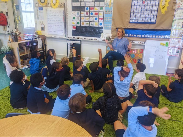 Classroom environment at Escuela Bilingue