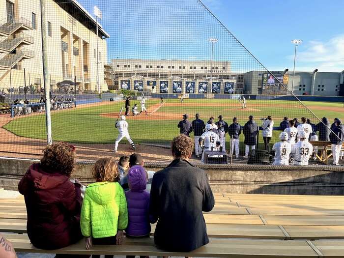 Fans at Cal Golden Bears Baseball game