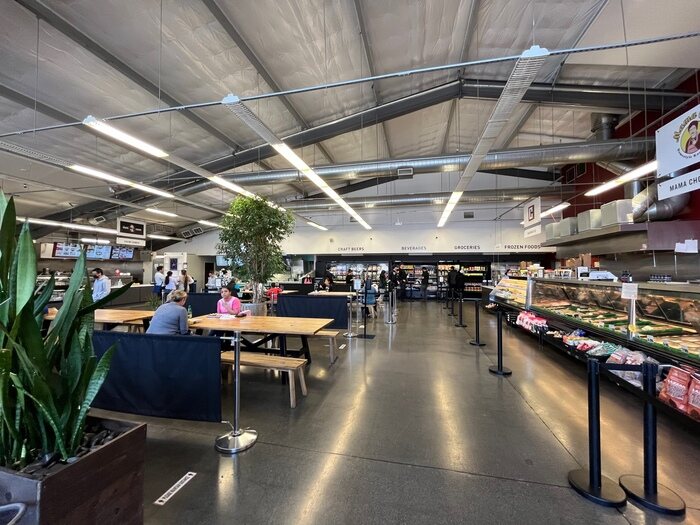 Indoor Food Hall in Castro Valley